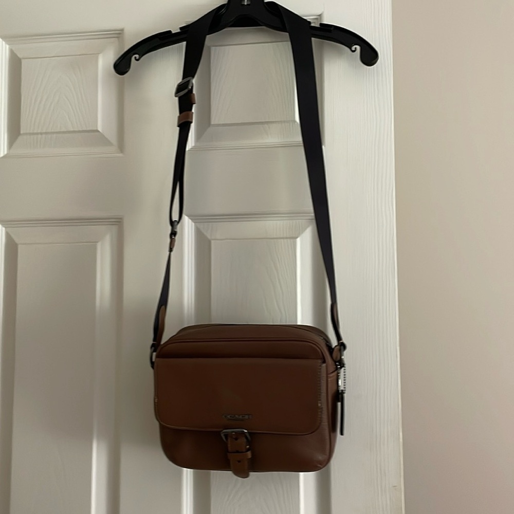 Coach luggage tan/brown Crossbody Bag